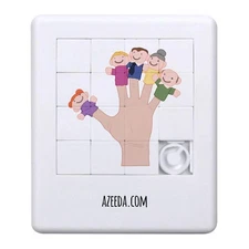 'Finger Puppet Family' Sliding Puzzle (PZ00037288)