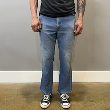 Vintage 80s Long Haul  Trucker Jeans • Size 38