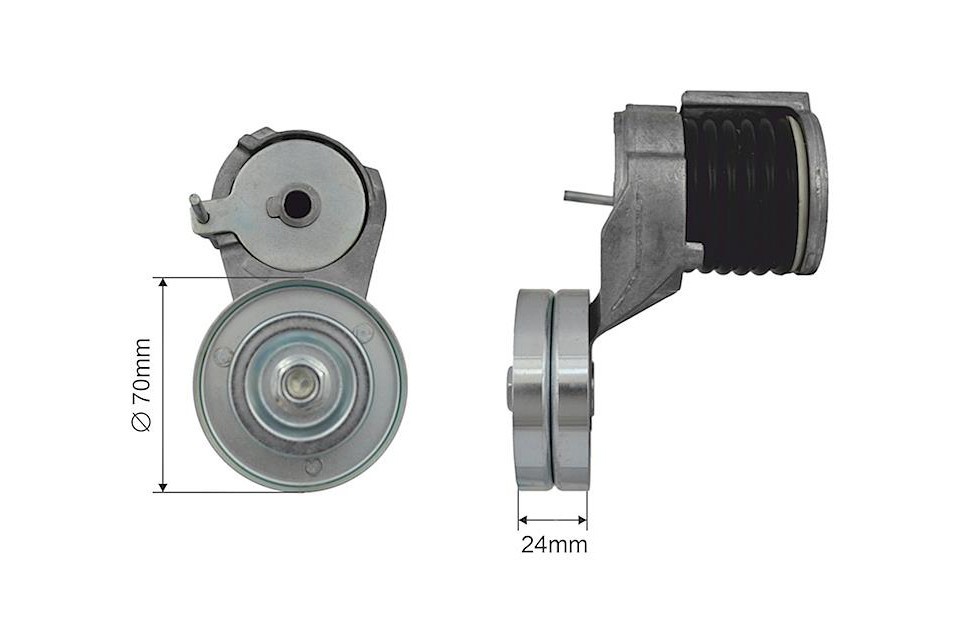 Fits NTY RNK-VW-024 BELT TENSIONER PULLEY - Image 6
