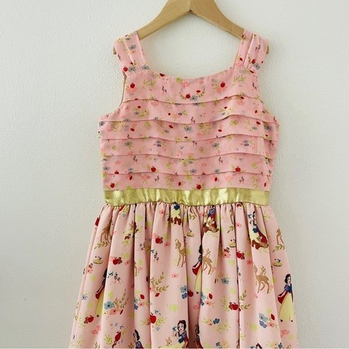 Disney Store Snow White Princess Party Dress Girls 11/12 Pink Limited Edition - Picture 4 of 7