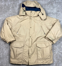 LL Bean Maine Warden's Parka Mens XL Tan Gore-Tex Thinsulate Vintage USA Made