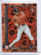 2025 Topps Update Cam Smith Holiday Mummy Card #'d 48/50 Astros RC #US298