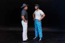 1/18 Ford vs Ferrari set - Carroll Shelby & Ken Miles - limited edition 50 ex.