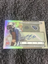 2009 Topps Platinum Rookie Autographs #128 Kenny Britt /150