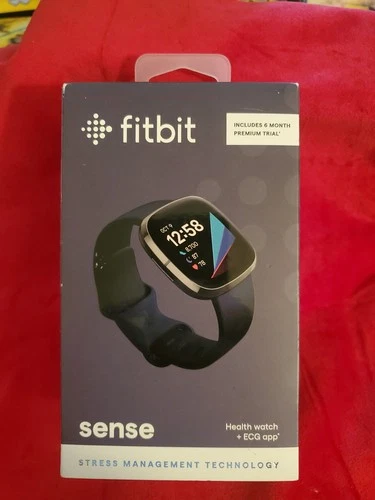 NIP Fitbit Sense Health Watch Unopened Smart Watch