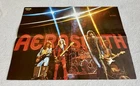 AEROSMITH 1976 STEVEN TYLER ABBA Swedish Poster Music Magazine 1970s Vintage