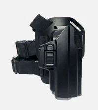 TEGE 208 Tactical Drop Leg Holster – Adjustable Polymer Pistol Holster