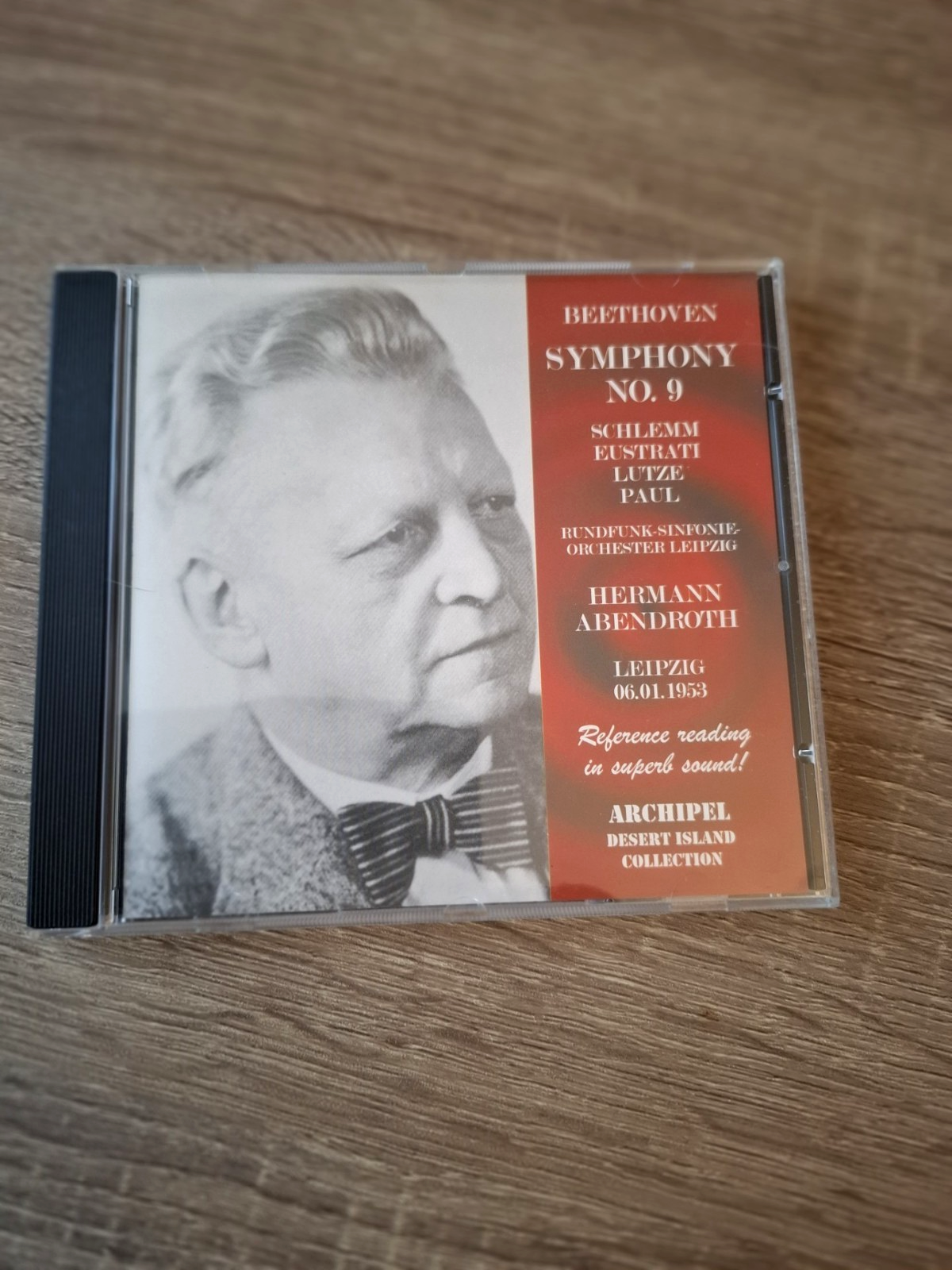 Ludwig Van Beethoven: Symphony No. 9: Hermann Abendroth CD