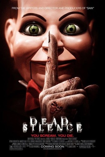 Dead Silence One-Sheet, Original, Displayed in Theater