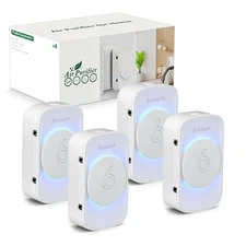 - Air Ionizers for Home (4 Pack),Negative Ion Air Filter,Quiet Plug in air fr...