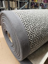 Stair Runner Grey Diamond