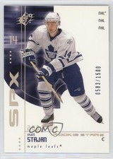 2002-03 SPx Rookie Redemptions 583/1500 Matt Stajan #R212 lu4