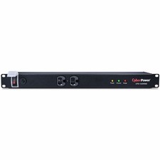 CyberPower CPS1220RMS 1U Rackmount Rackbar 20A 12-Outlet Surge Protector, 1800J