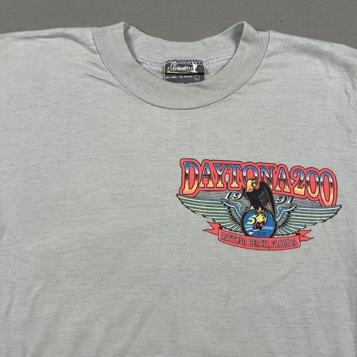 Camisa De Colección 1991 Daytona 200 Speedway Moto GP Carrera Carreras Hombres Grande Años 90 - Imagen 3 de 13