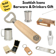 Scottish Icons Barware Accesories & Personalised Drinkers Gifts