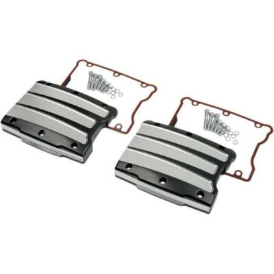 Performance Machine Scallop Rocker Box Cover Platinum Cut 0177-2021-BMP