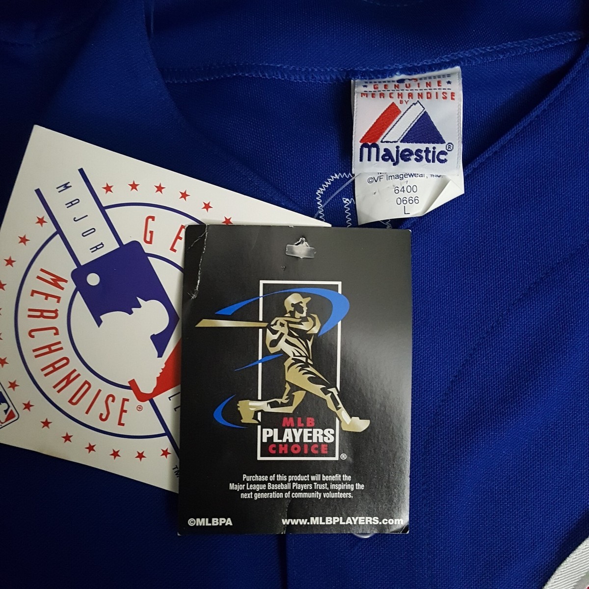 Maillot de baseball Majestic Chicago Cubs #1 Fukudome taille