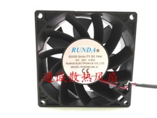 RUNDA 24V 0.60A RD9238L24-A Inverter cooling fan 9 cm large air volume