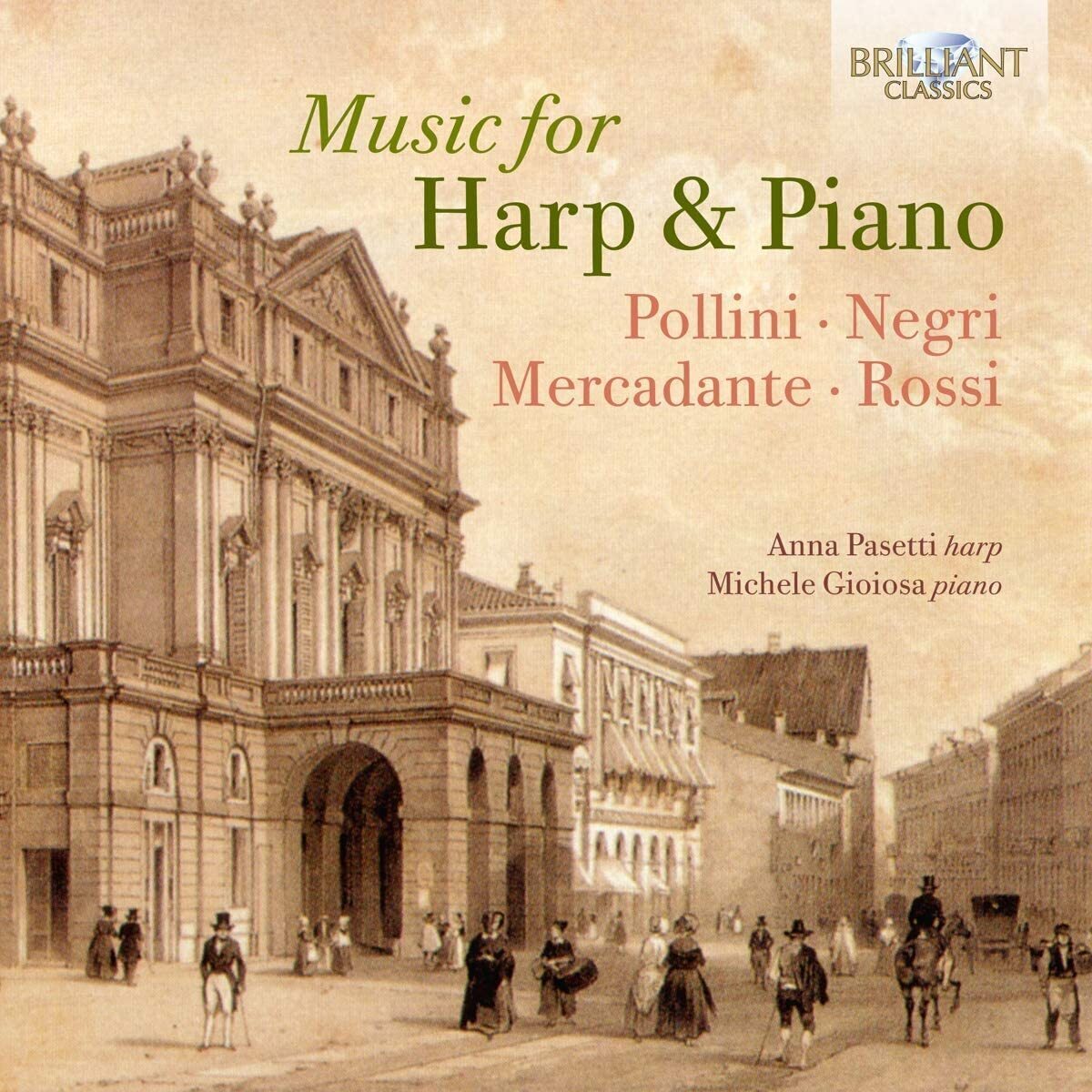 Thumbnail - Francesco Pollini Pollini/negri/mercadante/rossi: Music For Harp &