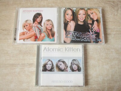 Atomic Kitten 4 CD Musik Sammlung Feels So Good + Ladies Night + Right Now + ...