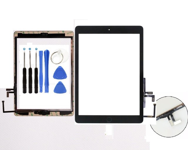 Screen Glass Digitizer Replacement For Ipad Air Black A1474 A1475