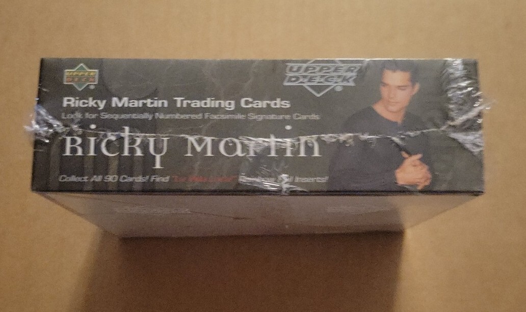 1999 Upper Deck Ricky Martin factory sealed card box Possibl Facsimile autograph - Picture 2 of 7