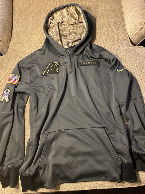 carolina panthers salute to service hoodie