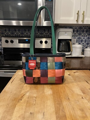 HARVEYS Paint by Numbers Multi-color Shoulder Bag Medium 