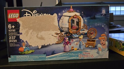 LEGO Disney Princess: Cinderella's Royal Carriage 43192 Box Damage  673419341769|