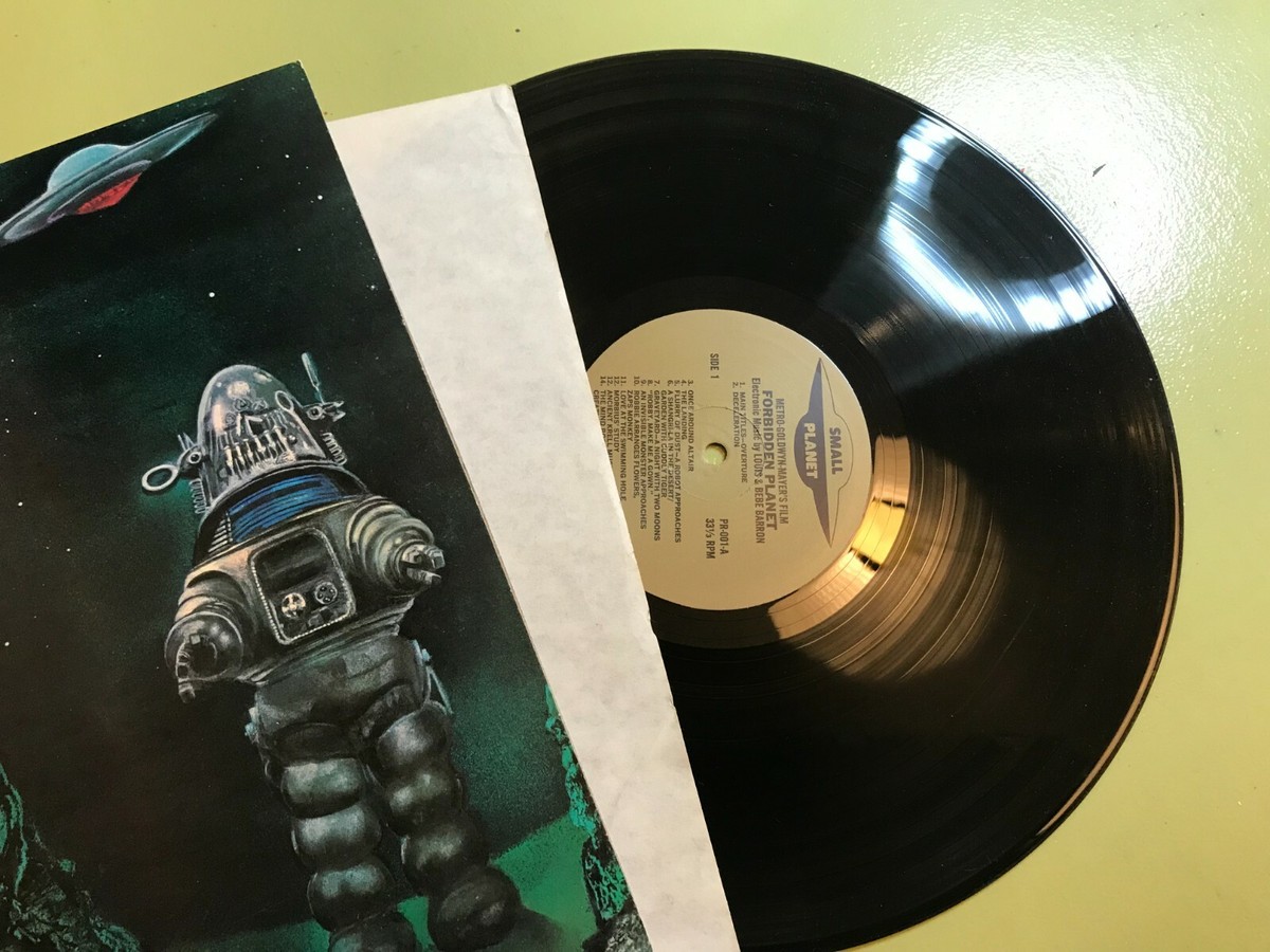 Forbidden Planet Soundtrack LP 1956 Louis & Bebe Barron pr-001