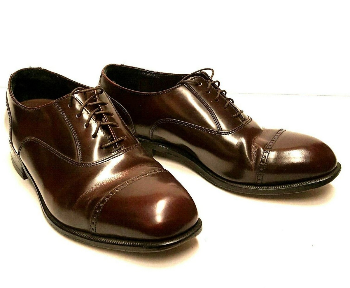 FLORSHEIM Mens 8 3E EEE Oxblood Burgundy Leather Oxford  display picture 1