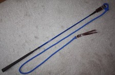 THOMEY NATURAL HORSE TRAINING HANDY STICK  SUPERB BALANCE HIGH QUALITY  BLUE