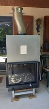 INSERT DE CHEMINEE MCZ Dimensions 130*102*58 cm - Prévu pour chauffer 150 m² - 