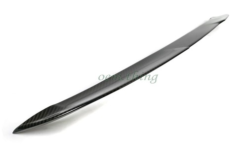 16-20 Fit FOR Volkswagen Tiguan 2nd 5D SUV Trunk Spoiler DTO V Type Carbon Fiber - Picture 5 of 6