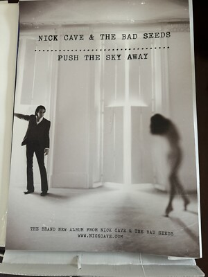 Nick Cave And The Bad Seed Push The Sky Away Album Poster Feb 2013