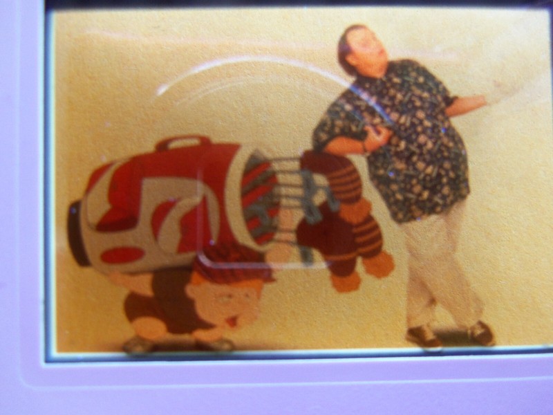 Life with Louie Anderson rare gig film movie slide cell picture 1990's cartoon