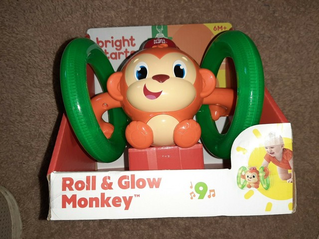 bright starts monkey roll and glow