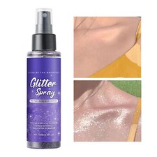 100ml Body High-shine Glitter Spray Show Glamour & Shine for Body/hair