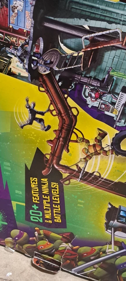 Jogo Secret Sewer Toir TMNT Teenage Mutant Ninja Turtles INCOMPLETO - Imagem 4 de 4