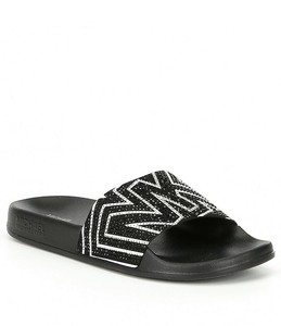 michael kors slides white