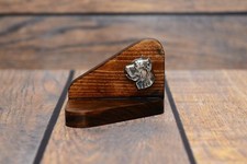 Cane Corso - wooden candlestick with image of a dog, high quality, Art Dog UK