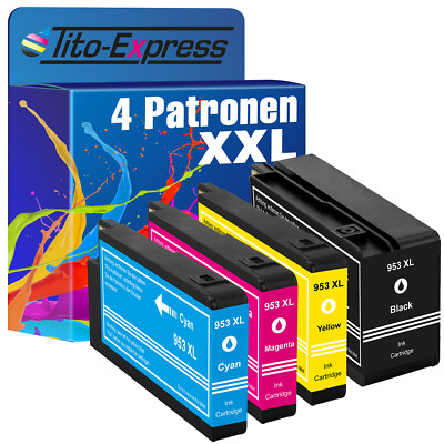Patronen für HP 953 XL OfficeJet Pro 7720 7730 7740 8210 8710 8715 8720 new CHIP