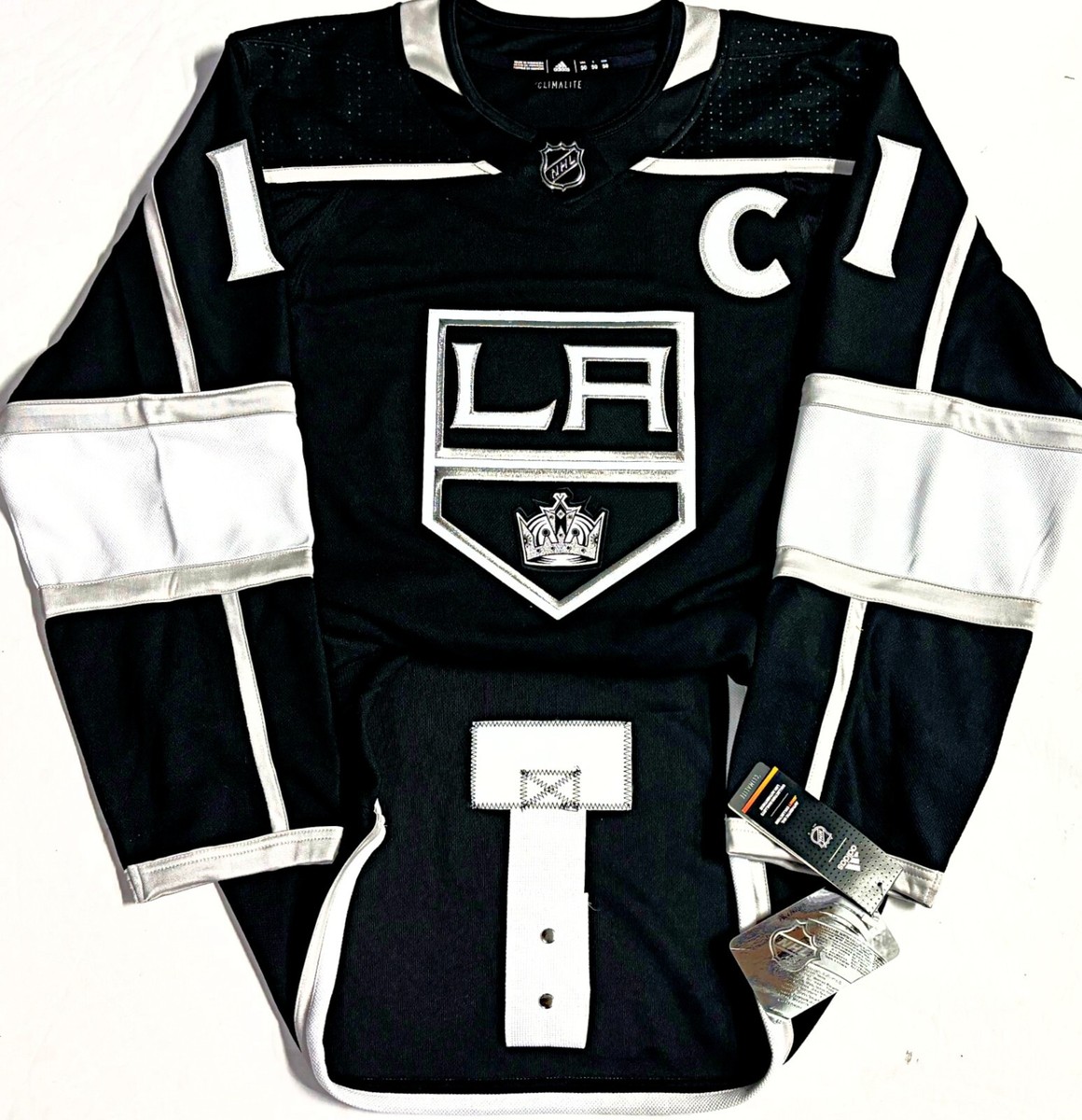 NWT-PRO-50 ANZE KOPITAR LA KINGS AUTHENTIC NHL LICENSED ADIDAS