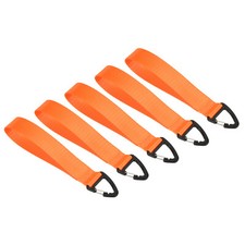 5pcs Wrist Lanyard for Keys, Wristlet Strap Key Chain Holder,, Orange