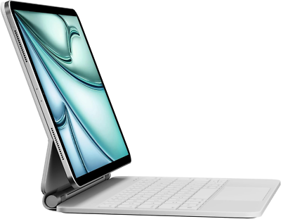 Wireless Magic Keyboard Case for Apple Ipad Pro 11-Inch (M4) 2024