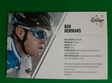 CYCLING cycling card BEN HERMANS team ISRAEL CYCLING ACADEMY