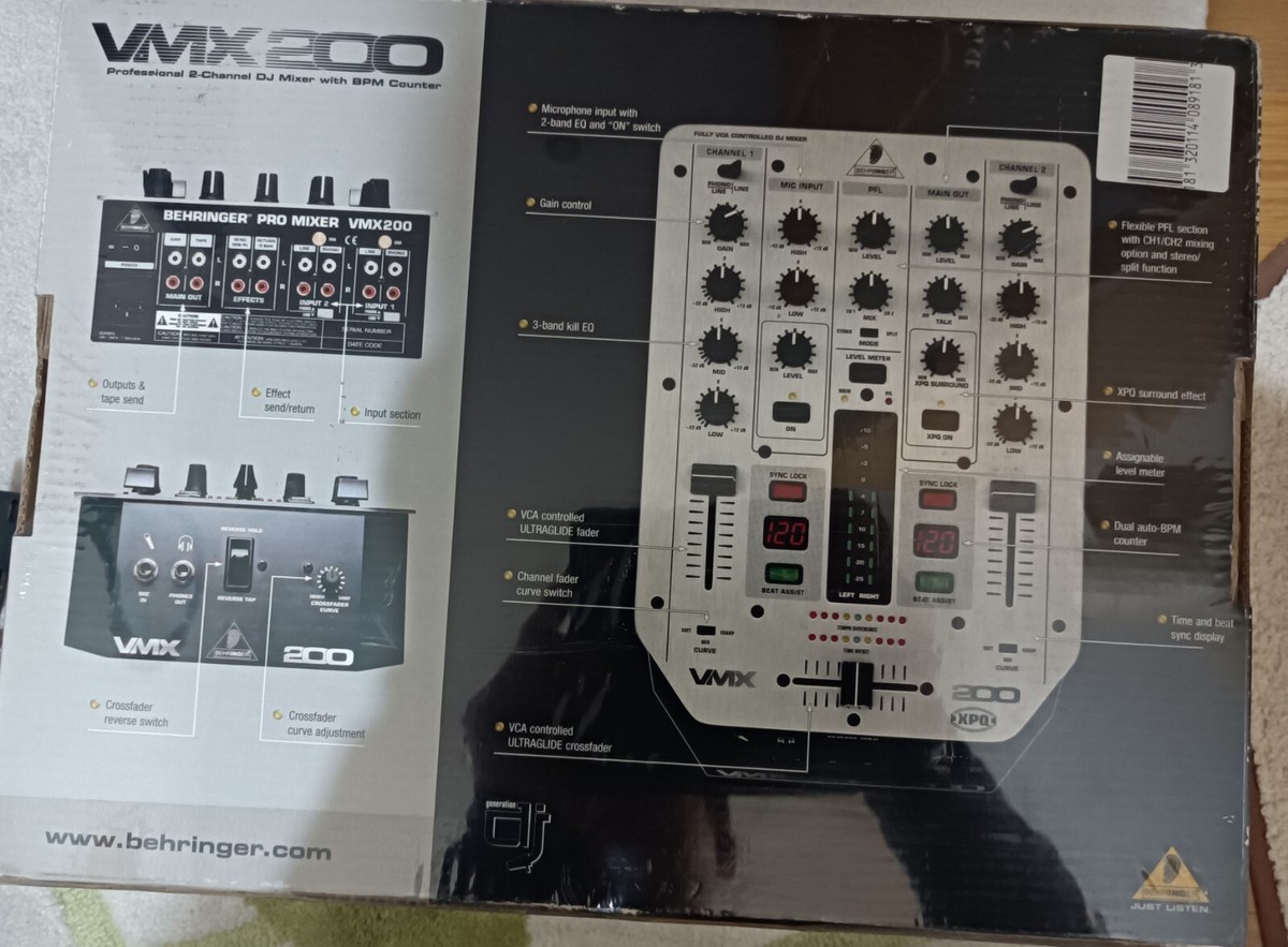behringer ベリンガー PROMIXER VMX200 DJミキサー Behringer