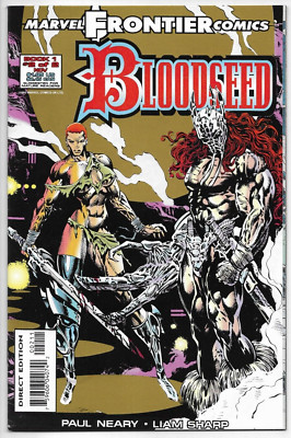 Bloodseed #2 Marvel Frontier Comics Neary Sharp Smith 1993 Sehr guter Zustand