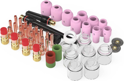Premium Complete 71pcs TIG Welding Torch Kit - Durable Alloy Steel - Versatile	