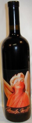 1997 Marilyn Merlot Wine Full Bottle Unopened Marilyn Monroe 750ml